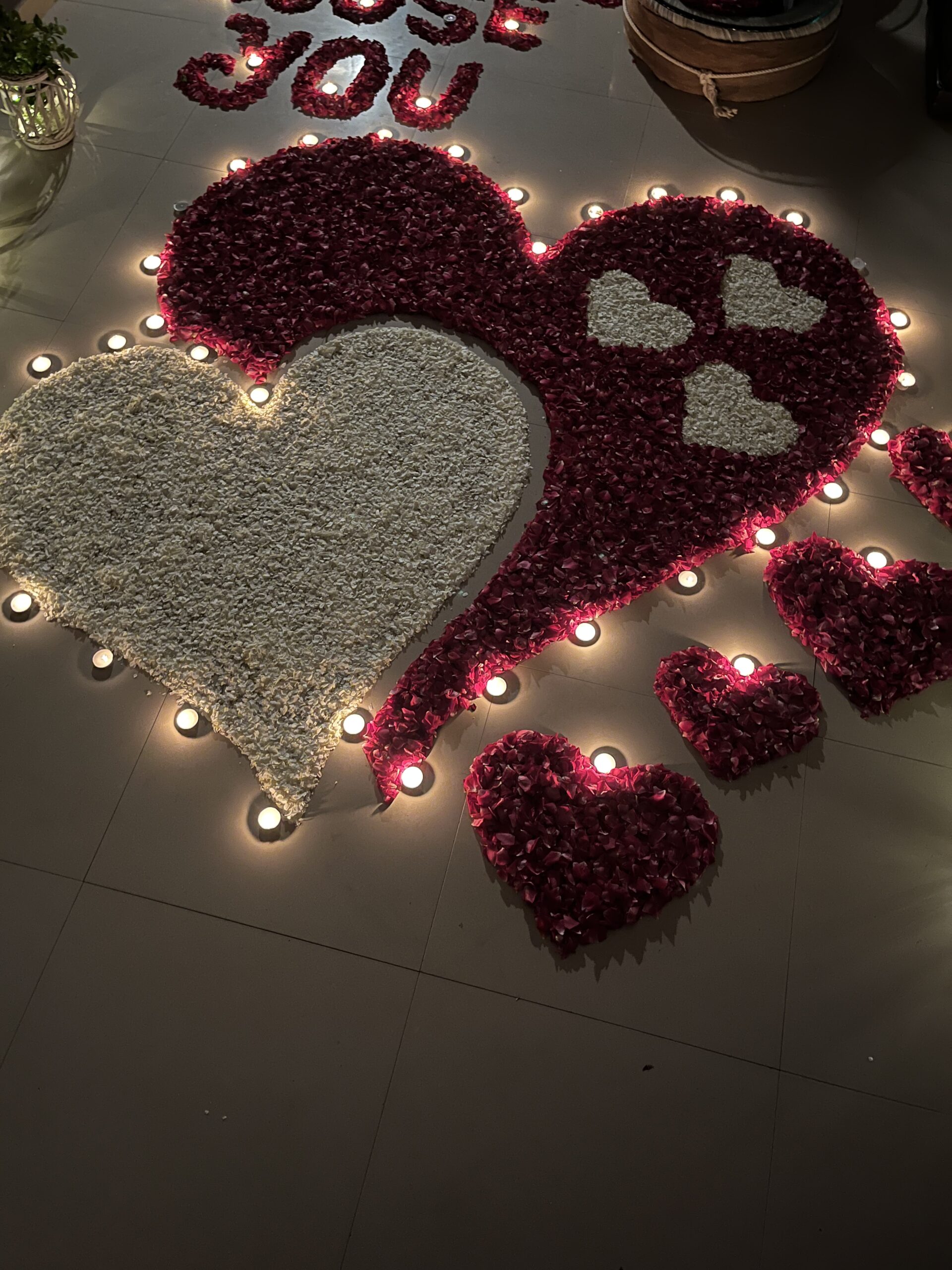 Romantic table decoration Vadodara